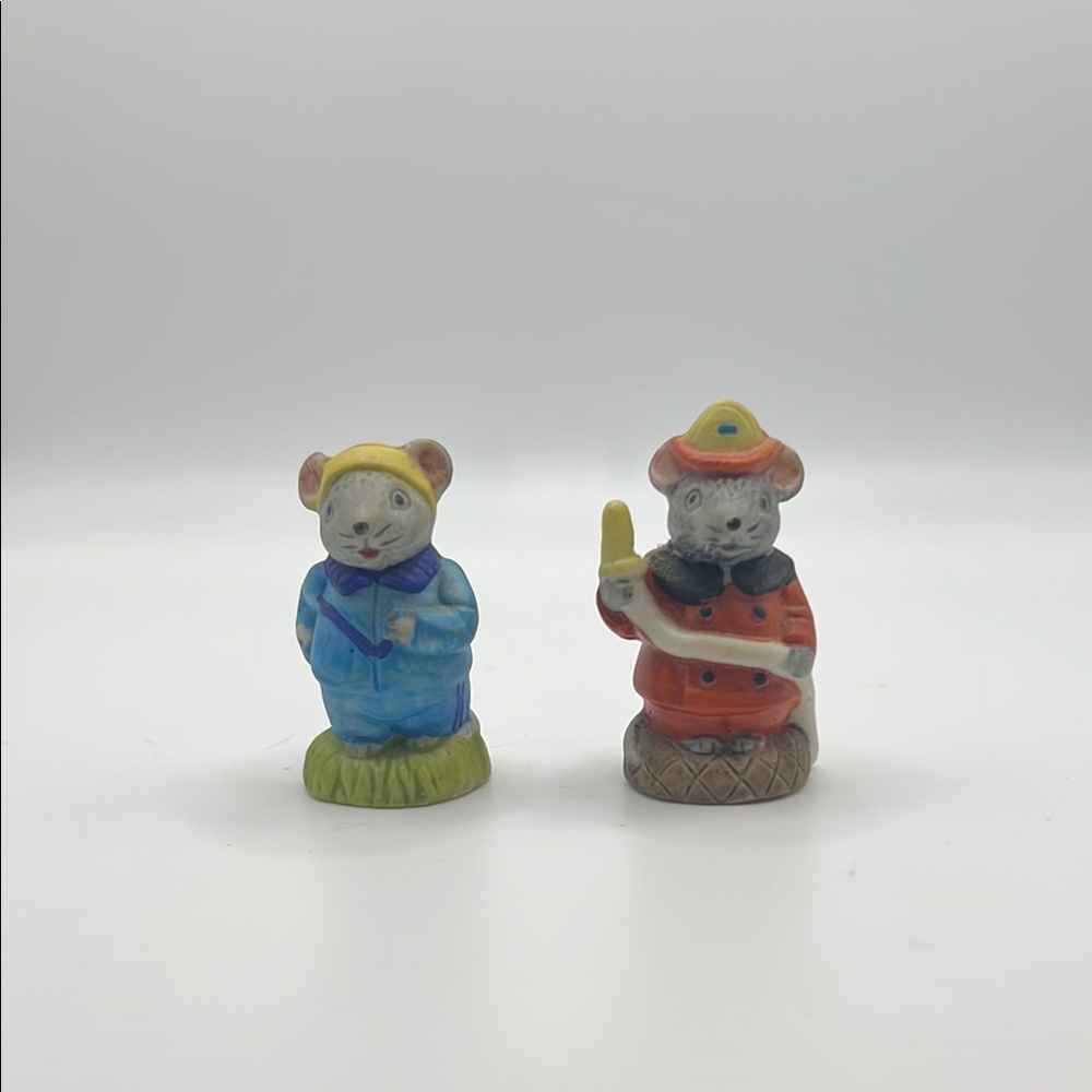 Russ Berrie & Co. Little Mouse Village Figurines